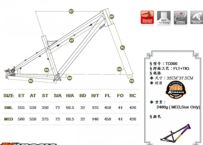 4X / Slopestyle Bike Frames , 26 Inch Black Bmx Frame With Rear Dropouts